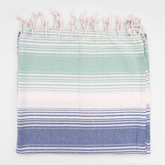 Nautical Striped Turkish Towel | 100% Cotton | Soft & Quick-Drying