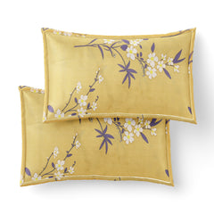 Golden Blossom Bedsheet