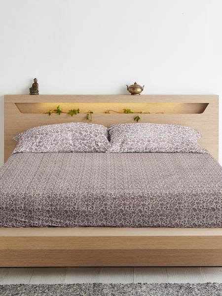 The Gulabi Bel Bedsheet