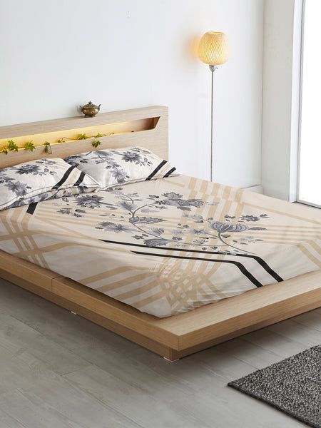 Kesar Rang Bedsheet