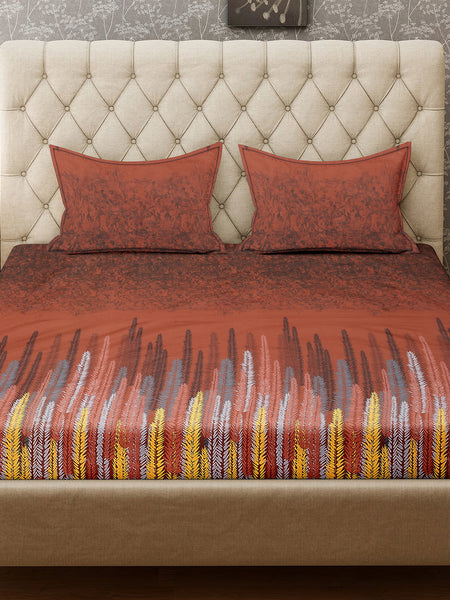 Surkhi Satrang Bedsheet