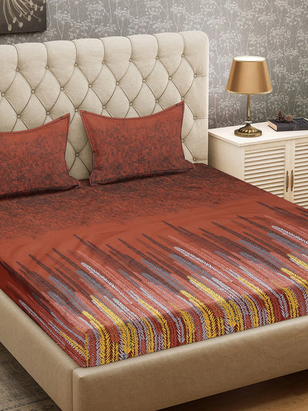 Surkhi Satrang Bedsheet