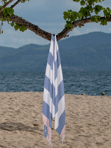 Striped Turkish Towel | 100% Cotton | Soft & Absorbent