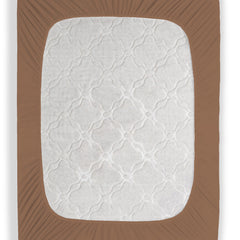 Dark Brown Waterproof Mattress Protector – Ultimate Protection & Comfort