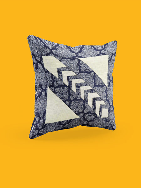 Indigo Heritage Cushion Cover (14' x 14')