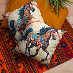 Regal Stallion Cushion Cover (14” x 14”)
