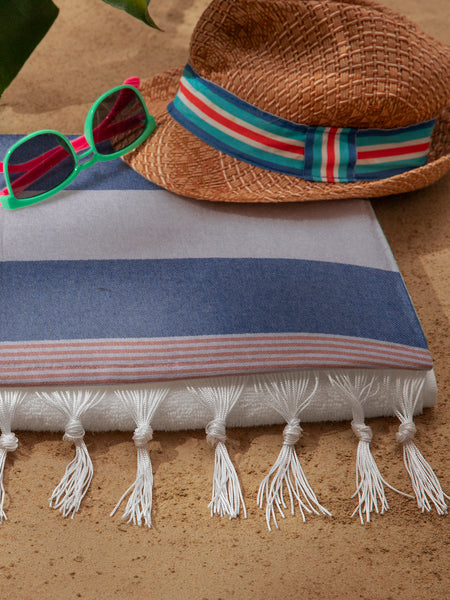 Striped Turkish Towel | 100% Cotton | Soft & Absorbent
