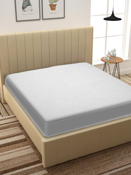 White Waterproof Mattress Protector – Ultimate Protection & Comfort