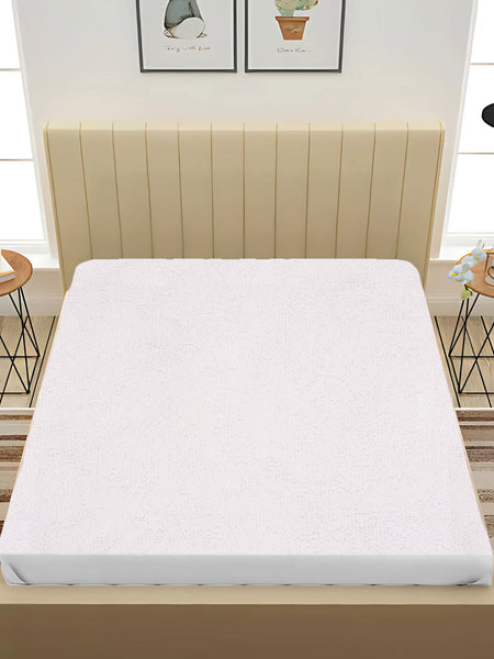White Waterproof Mattress Protector – Ultimate Protection & Comfort