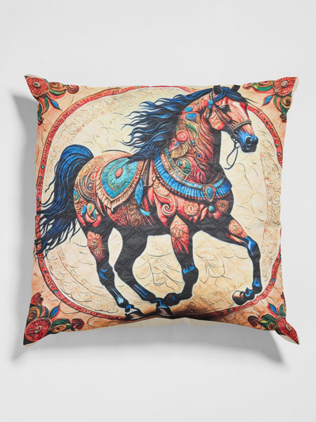 Regal Stallion Cushion Cover (14” x 14”)
