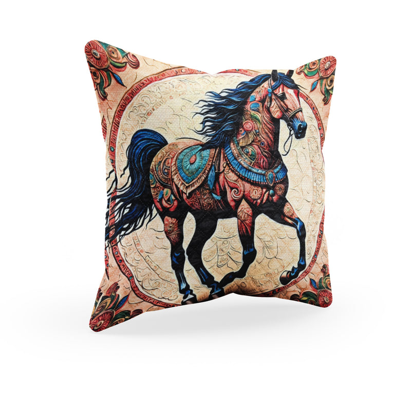 Regal Stallion Cushion Cover (14” x 14”)