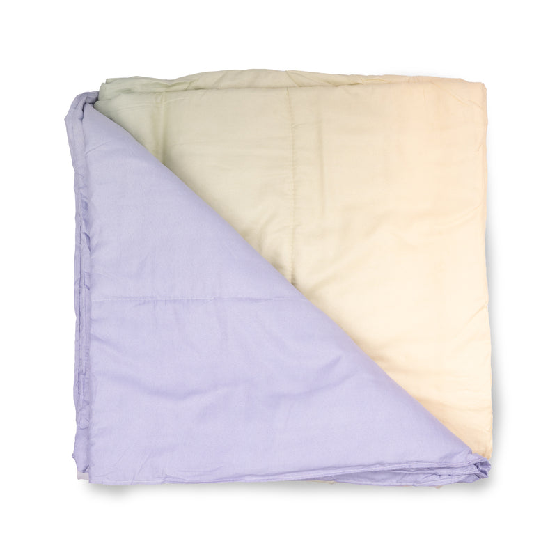 Ultrasonic Quilted Comforter – Lilac Ombre | Lightweight & Cozy | 90x100 inches