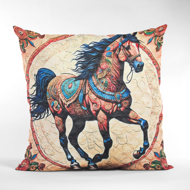 Regal Stallion Cushion Cover (14” x 14”)