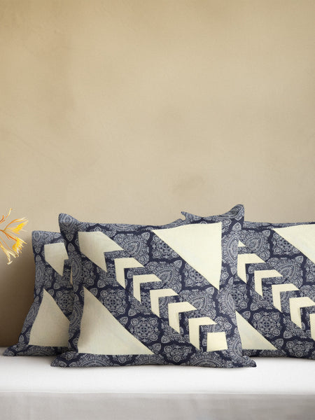 Indigo Heritage Cushion Cover (14' x 14')
