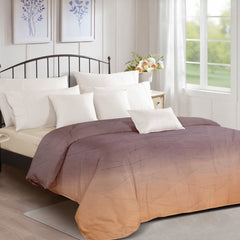 Ombre Comforter – Dark to Light Grey Gradient | Soft & Stylish | 90x100 inches