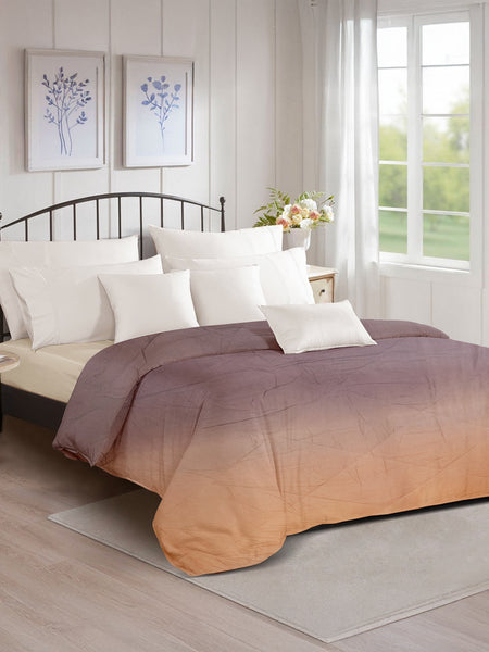 Ombre Comforter – Dark to Light Grey Gradient | Soft & Stylish | 90x100 inches