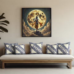 Indigo Heritage Cushion Cover (14' x 14')