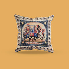 Majestic Elephant Cushion Cover (14” x 14”)