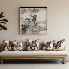 Regal Stallion Cushion Cover (14” x 14”)