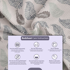 Neelpatra Vibes Bedsheet