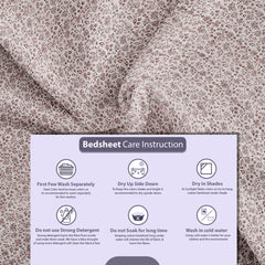 The Gulabi Bel Bedsheet
