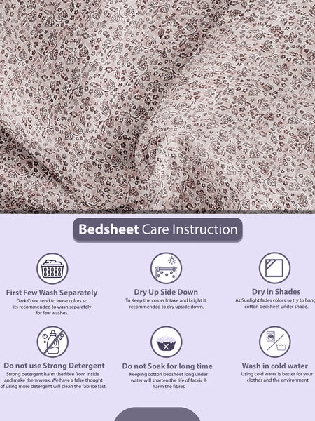 The Gulabi Bel Bedsheet