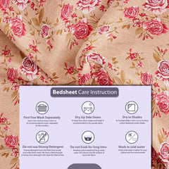 Komal Kusum Bedsheet