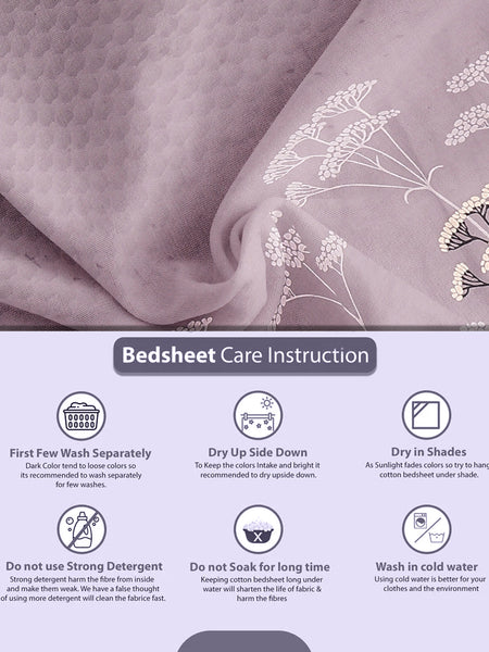 Lavender Meadow Bedsheet