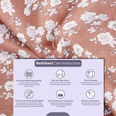 Surkh Phool Bedsheet