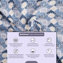 Neel Kamal Chaukadi Bedsheet