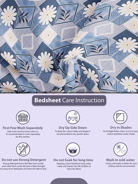 Neel Kamal Chaukadi Bedsheet