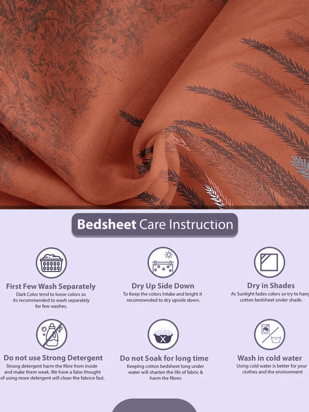 Surkhi Satrang Bedsheet
