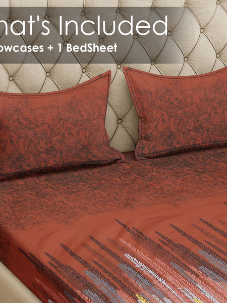 Surkhi Satrang Bedsheet