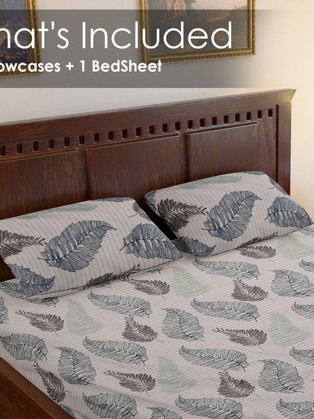 Neelpatra Vibes Bedsheet
