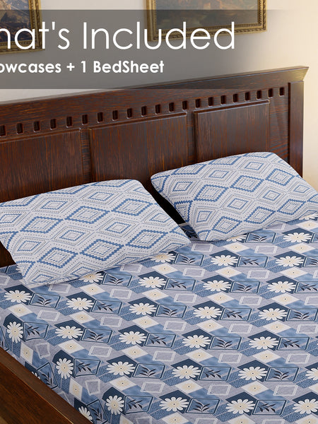 Neel Kamal Chaukadi Bedsheet