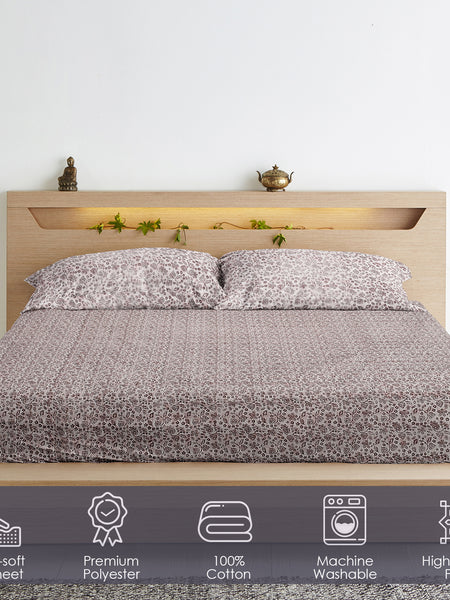 The Gulabi Bel Bedsheet