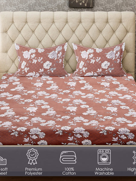 Surkh Phool Bedsheet